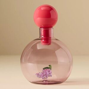 Anthropologie Catania Pink Vinegar Cruet